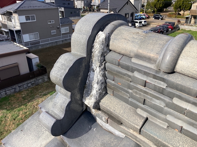 鬼瓦周辺・別箇所